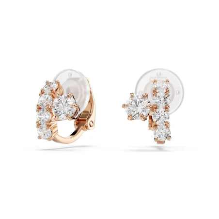 Pendientes Swarovski Matrix Baño Rosa y Cristales Blancos 5763822
