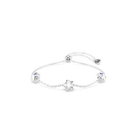Pulsera Swarovski Chroma Estrella Baño Rodio y Cristales Blancos 5754185