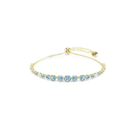 Pulsera Swarovski Imber Baño Oro y Cristales Azules 5757824