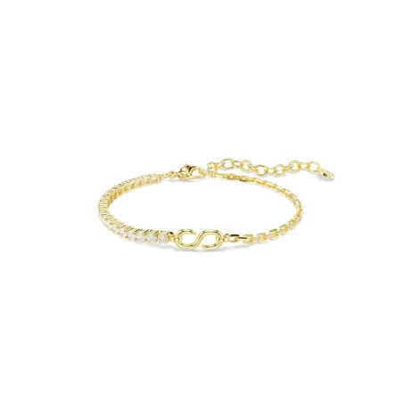 Pulsera Swarovski Matrix Baño Oro y Cristales Blancos 5753925