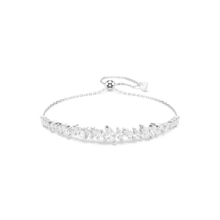 Pulsera Swarovski Mesmera Baño Rodio y Cristales Blancos5748650