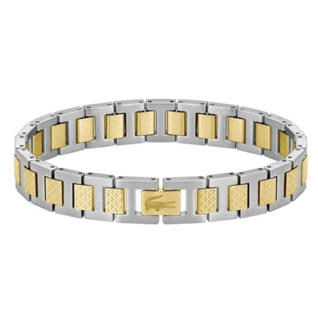Pulsera Lacoste Metropole Acero Bicolor Hombre 2040556