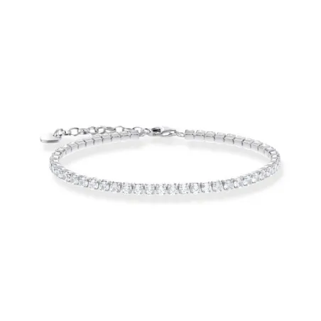 Pulsera Thomas Sabo Tenis Plata y Circonitas Blancas A2167-051-14-L19V
