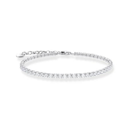 Pulsera Thomas Sabo Tenis Plata y Circonitas Blancas A2167-051-14-L19V