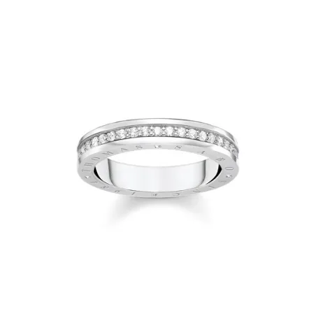 Anillo Thomas Sabo Plata y Circonitas Pavé TR2254-051-14