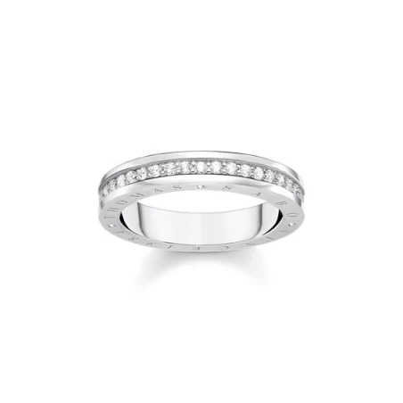 Anillo Thomas Sabo Plata y Circonitas Pavé TR2254-051-14