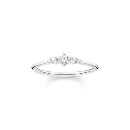Anillo Thomas Sabo Plata y Circonitas Blancas TR2324-051-14