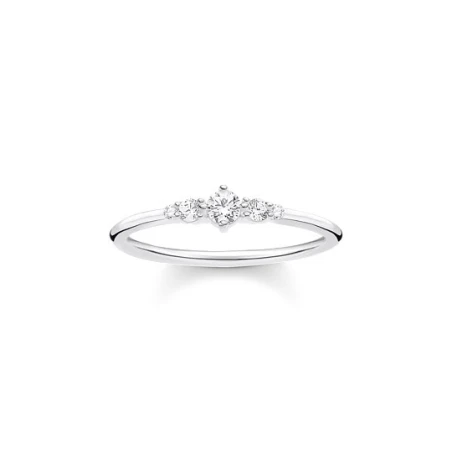 Anillo Thomas Sabo Plata y Circonitas Blancas TR2324-051-14