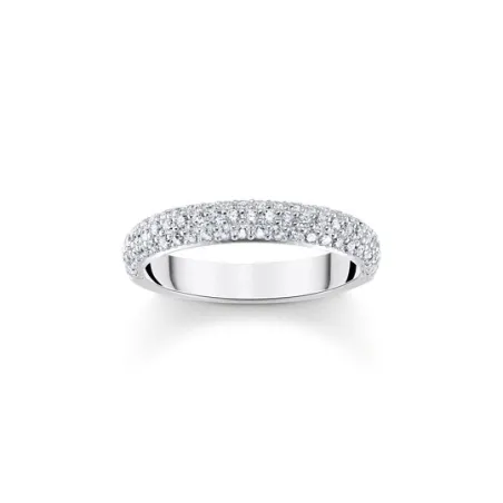 Anillo Thomas Sabo Plata y Circonitas Blancas TR2462-051-14