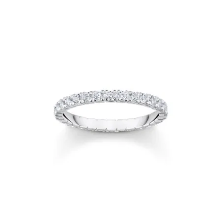 Anillo Thomas Sabo Plata y Circonitas Blancas TR2467-051-14