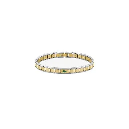 Pulsera Lacoste Acero Dorado y Plateado Hombre 2040586