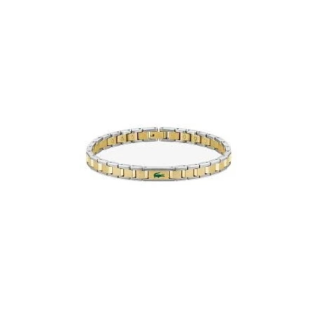 Pulsera Lacoste Acero Dorado y Plateado Hombre 2040586