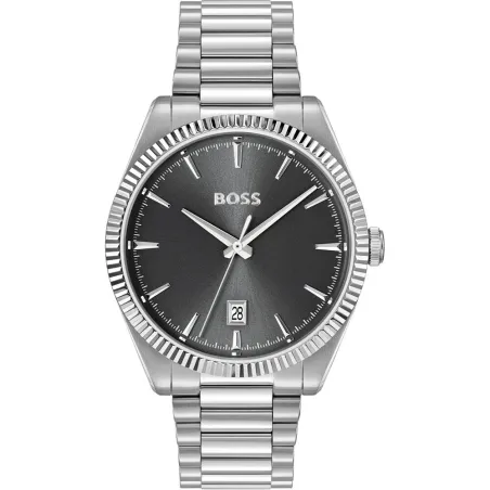 Reloj Boss Cheswick Plateado y Negro Analógico Hombre 1514310