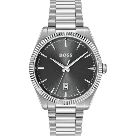 Reloj Boss Cheswick Plateado y Negro Analógico Hombre 1514310