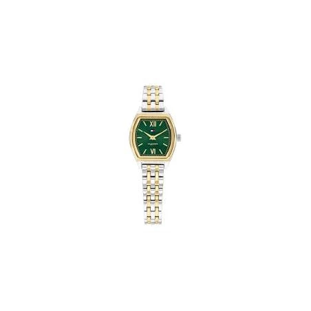 Reloj Tommy Hilfiger Norah Plateado, Dorado y Verde Analógico Mujer 1782907