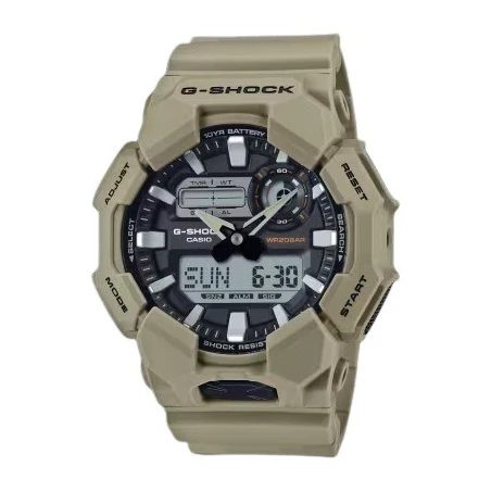 Reloj GShock Classic Series Beige Analógico y Digital  GA-010-5AER 
