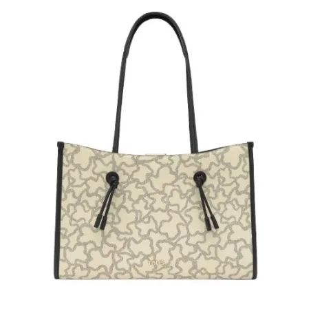 Bolso Shopper TOUS Kaos Icon Beige Grande 2002436901