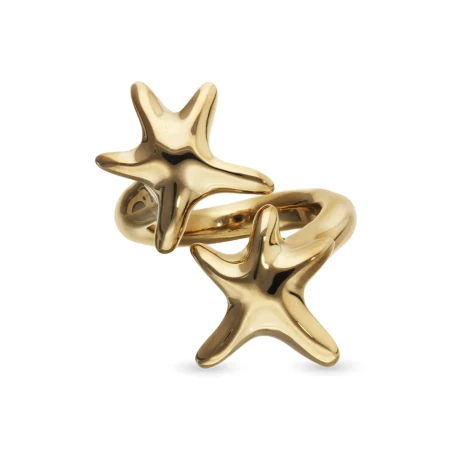 Anillo UNOde50 Starborn Baño Oro ANI0880ORO000