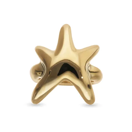 Anillo UNOde50 Stellaris Baño Oro ANI0881ORO000