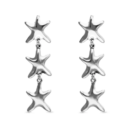 Pendientes UNOde50 Orion Estrellas Baño Plata PEN1086MTL0000U