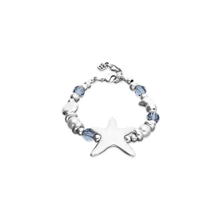 Pulsera UNOde50 Starblue Estrella Baño Plata PUL2660AZUMTL0M
