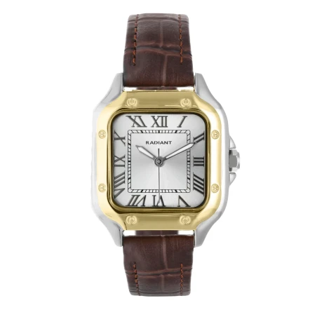 Reloj Radiant Chris Him Marrón, Plateado y Dorado Analógico Hombre RA676204