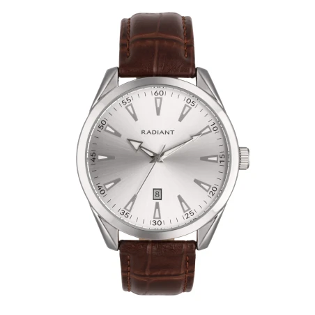 Reloj Radiant Ocean Code Marrón y Plateado Analógico RA695206