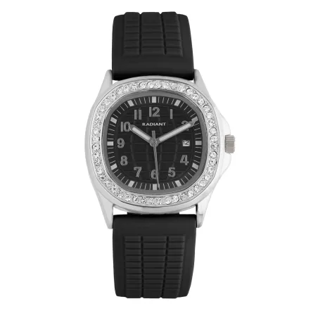 Reloj Radiant Azure Negro y Plateado Analógico Mujer RA690201
