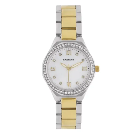 Reloj Radiant Quiet Luxe Plateado y Dorado Mujer RA691203