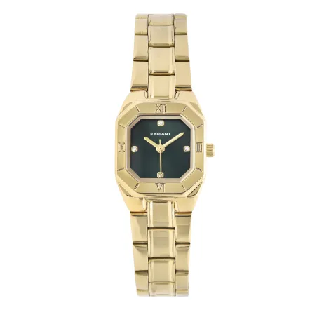 Reloj Radiant Palm Drive Dorado y Verde Analógico Mujer RA698201