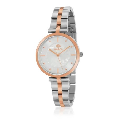 Reloj Marea Plateado y Rosado Analógico Mujer B54223/10