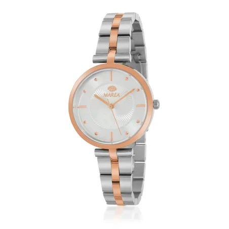 Reloj Marea Plateado y Rosado Analógico Mujer B54223/10