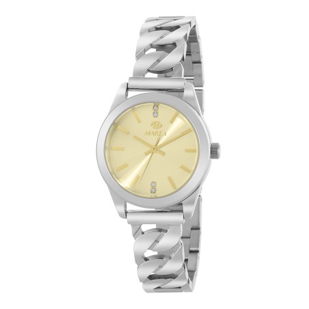 Reloj Marea Plateado y Amarillo Mujer Analógico B54249/7