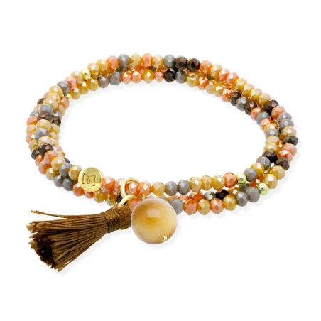 Pulsera Marina García Zen Sahara y Piedra Natural 91288UA