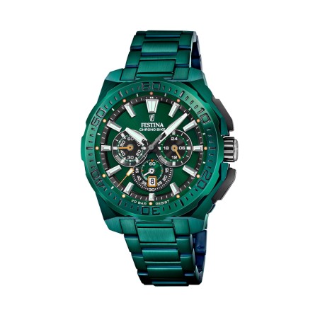 Reloj Festina Chrono Bike Verde Cronógrafo Hombre F20730/1 