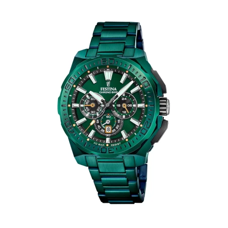 Reloj Festina Chrono Bike Verde Cronógrafo Hombre F20730/1 
