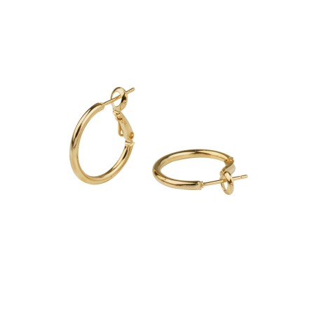 Pendientes Vidal&Vidal Aro Baño Oro G2404D