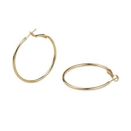 Pendientes Vidal&Vidal Aro Fino Baño Oro G2407C