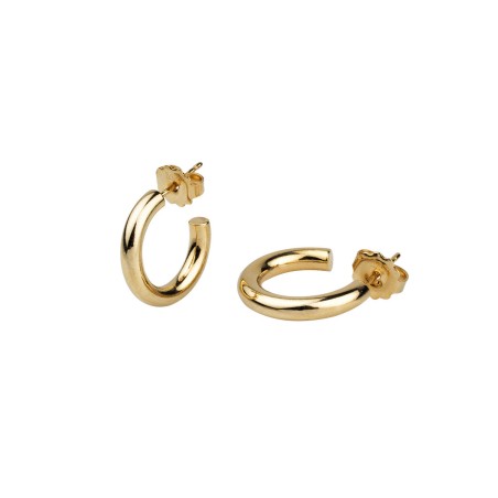 Pendientes Vidal&Vidal Aro Redondo Baño Oro G2497D