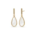 Pendientes Vidal&Vidal Fusión Baño Oro y Madreperla G4143