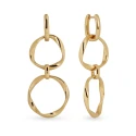 Pendientes Vidal&Vidal Saura Aros Baño Oro G4171