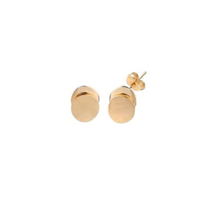 Pendientes Vidal&Vidal Círculos Baño Oro G3211B