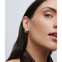 Pendientes Vidal&Vidal Allure Semiluna Baño Oro y Circonitas Blancas X48165