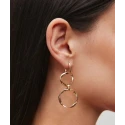 Pendientes Vidal&Vidal Saura Aros Baño Oro G4171