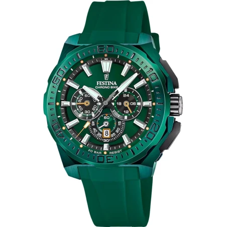 Reloj Festina Chrono Bike Verde Cronógrafo Hombre F20730/1 