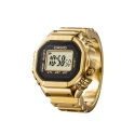 Reloj Anillo Casio Dorado Digital Mujer CRW-001G-9ER
