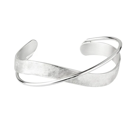 Pulsera Vidal&Vidal Ola Baño Plata X25338B