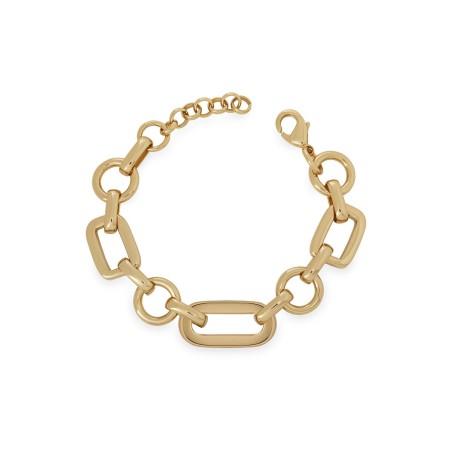 Pulsera Vidal&Vidal Bival Eslabones Baño Oro X9825217A