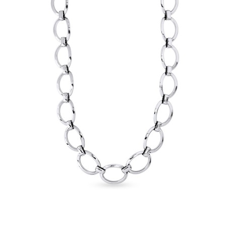 Collar Vidal&Vidal Eslabones Ovalados Baño Plata X2791142