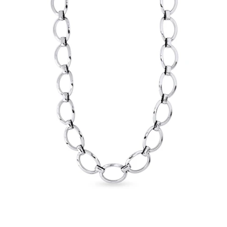 Collar Vidal&Vidal Eslabones Ovalados Baño Plata X2791142